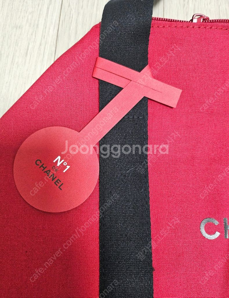 정품) 샤넬 레드 보스턴백 스포츠백 원형 가방--2