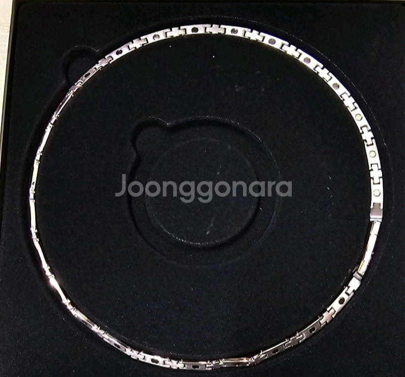 게르마늄티티늄자석목걸이토파즈 3개일괄판매합니다--1