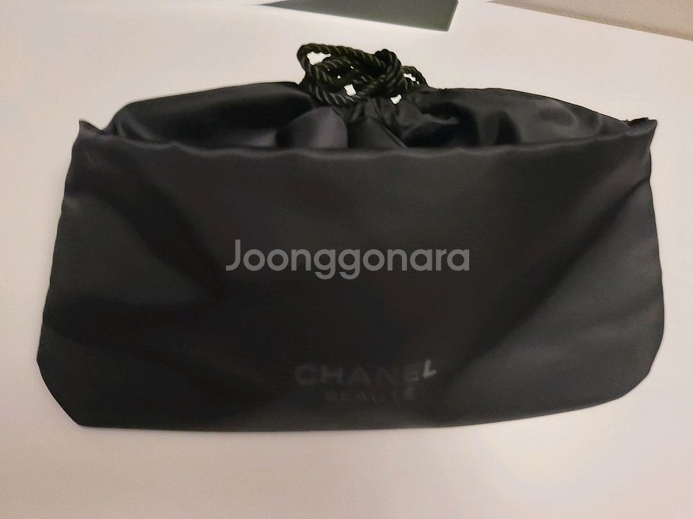 정품) 샤넬 블랙 복조리 파우치 (코스메틱)--1