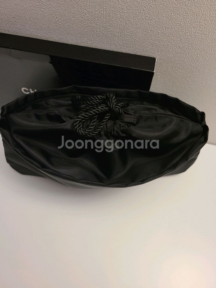 정품) 샤넬 블랙 복조리 파우치 (코스메틱)--2