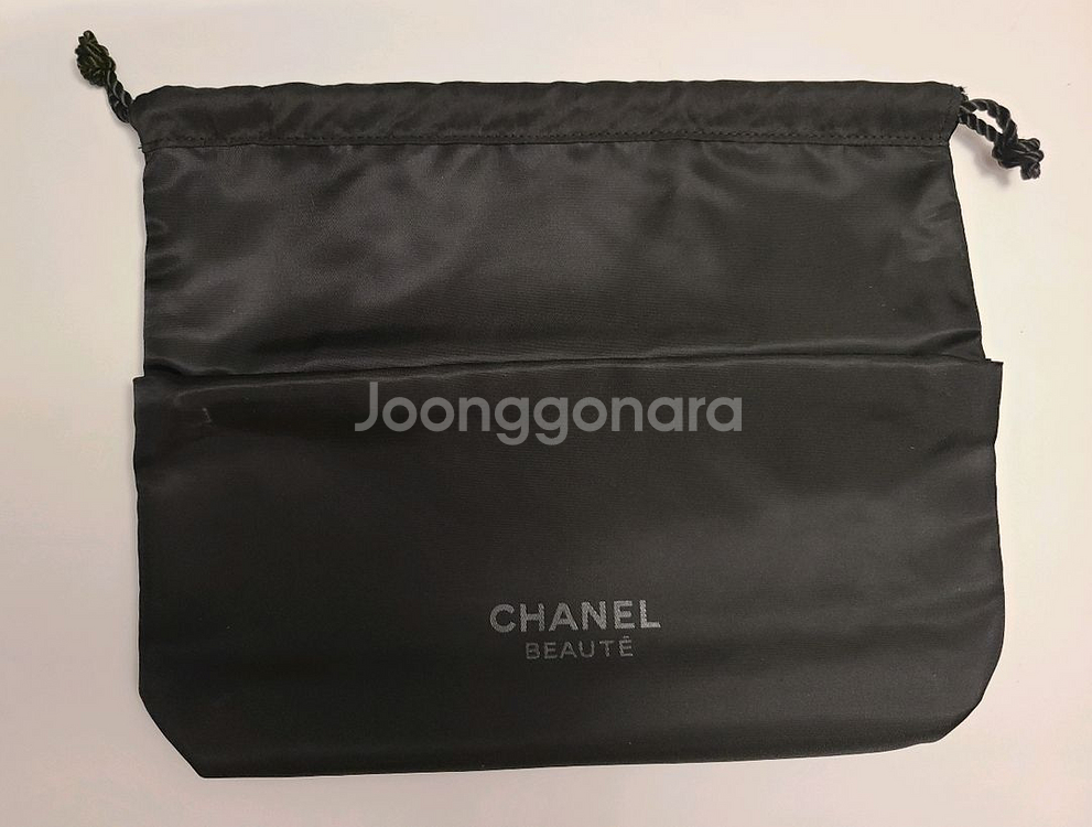정품) 샤넬 블랙 복조리 파우치 (코스메틱)--3