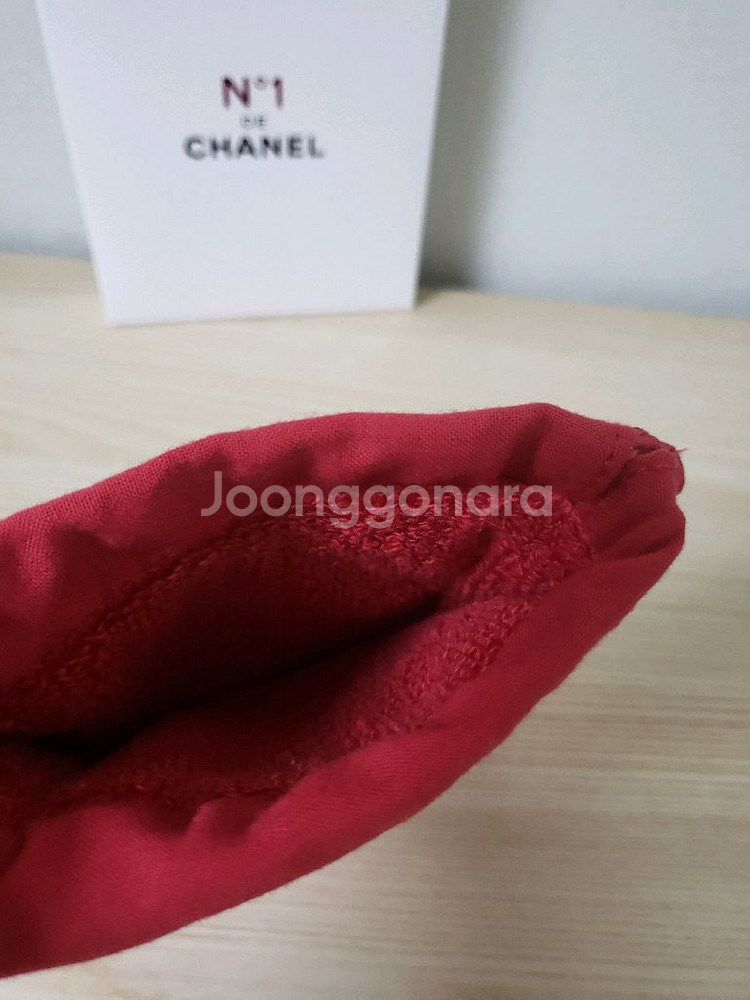 정품) 샤넬 레드 미니 복조리 파우치 (코스메틱)--2