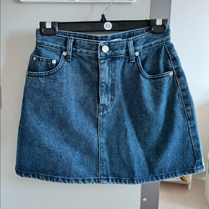 프리티영띵 중청 미니 데님스커트(s) 새상품