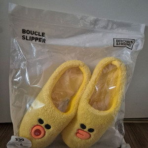 라인프렌즈 털슬리퍼