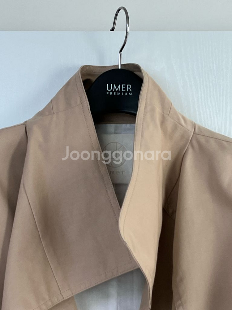 (umer) 유메르 숏 트렌치 코트 자켓 한번 착용--2