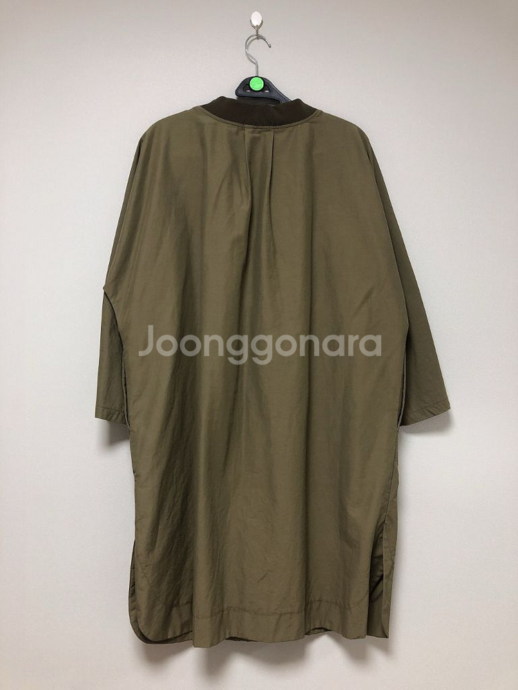 (M) IMINE 항공 야상 바람막이 카키 한번 착용--4