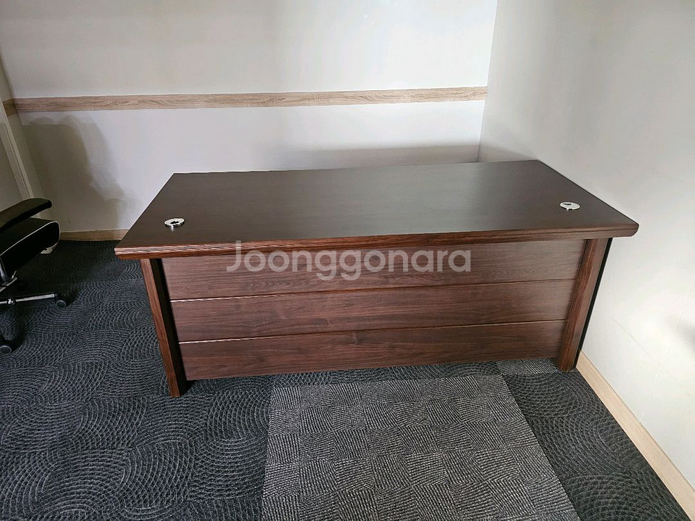 중량책상 사무실 책상 중고 갈ᆢ1800--0