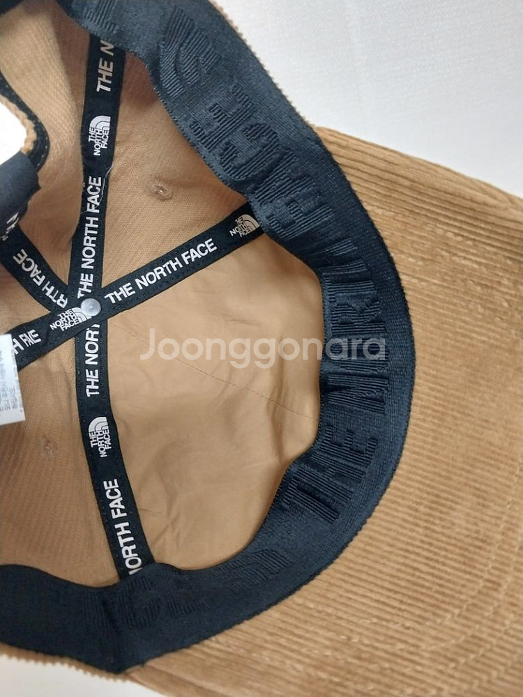 남녀공용 노스페이스 화이트라벨 코튼 볼캡모자--6