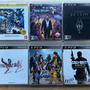 PS3 게임 일판 6종 세트