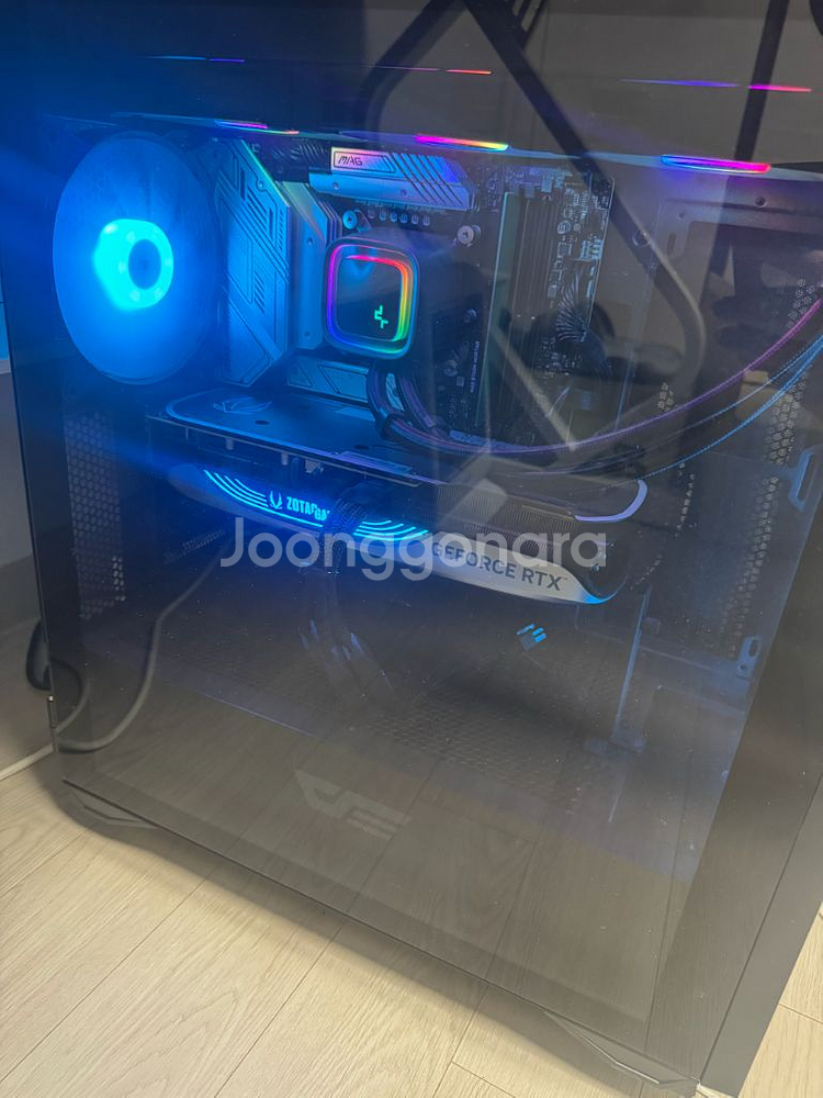 초고사양 게이밍 13700K, 4070ti 본체+모니터--1