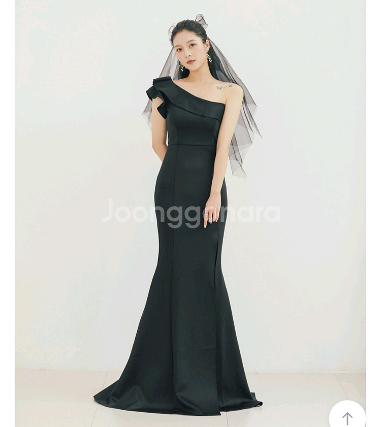 블랙 웨딩 드레스 옷정리해요~택도안땜 한번입은새거~--0