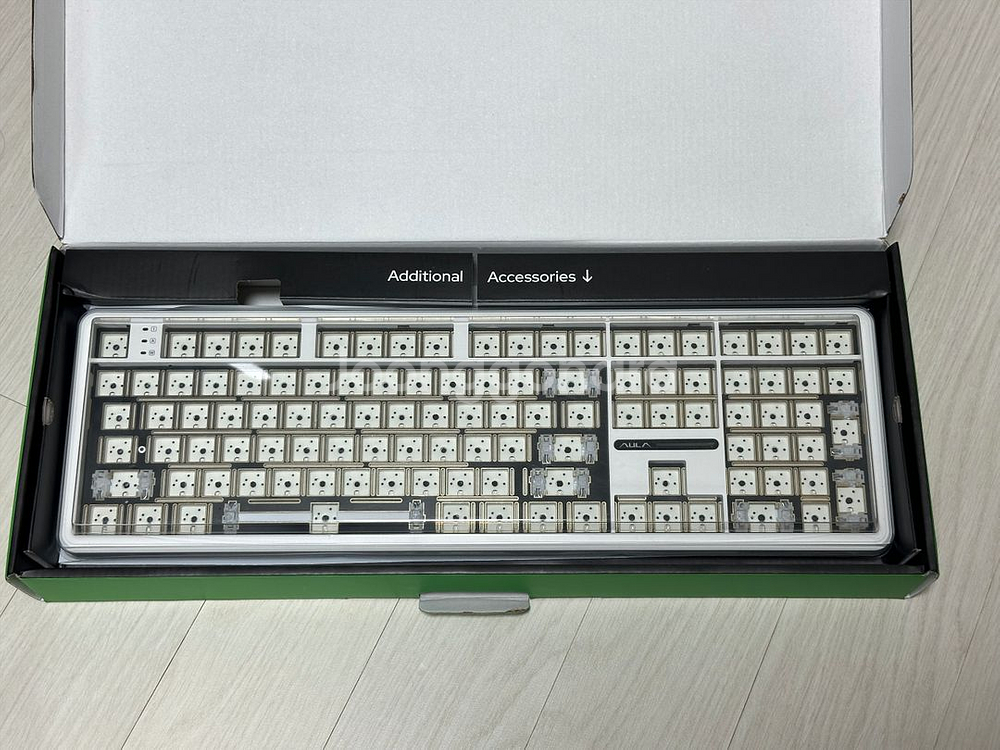 독거미 AULA F108 FR보강판 베어본 국내정발--0