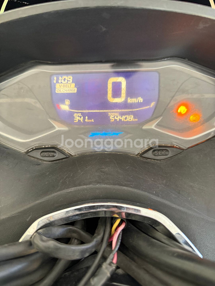 혼다 PCX125 ABS 22년 블루 배달대행 배달대행--3