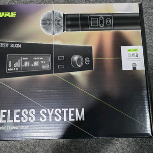 슈어 무선마이크(SLXD24k/SM58-X51)