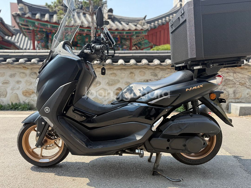 야마하 Nmax125 블랙 22년 대행셋팅 짧은실키로수--8