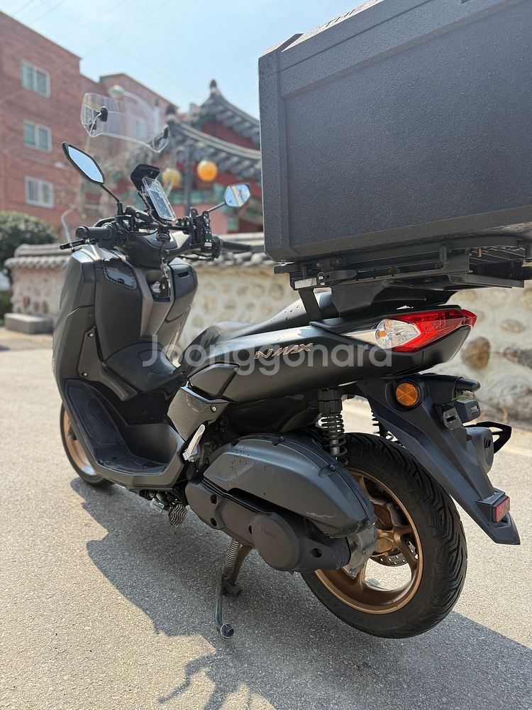 야마하 Nmax125 블랙 22년 대행셋팅 짧은실키로수--2