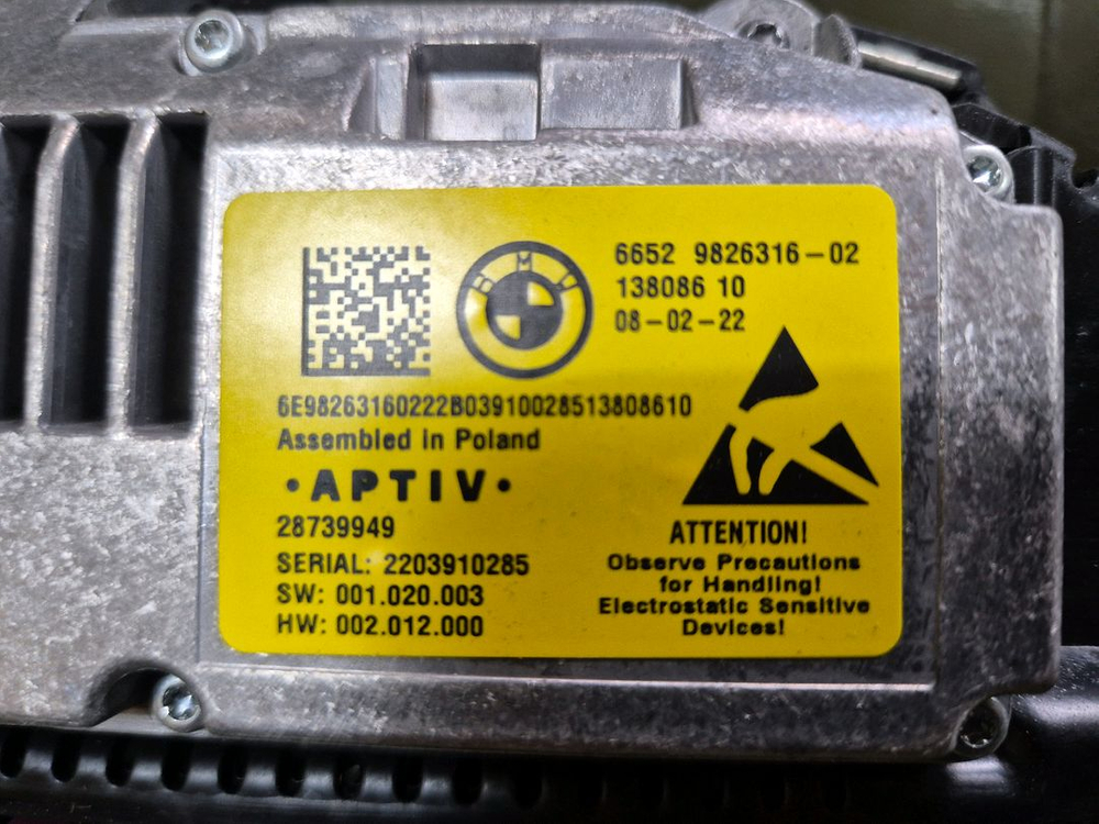 bmw g30 id7 lci 순정계기판 모니터 이미지