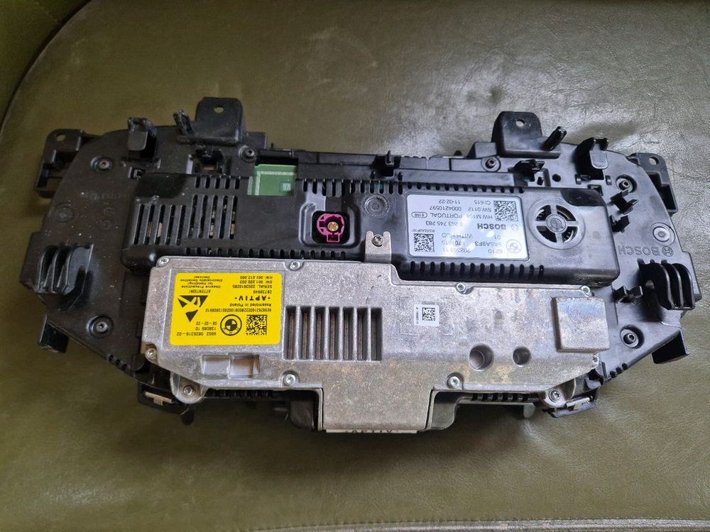 bmw g30 id7 lci 순정계기판 모니터 이미지