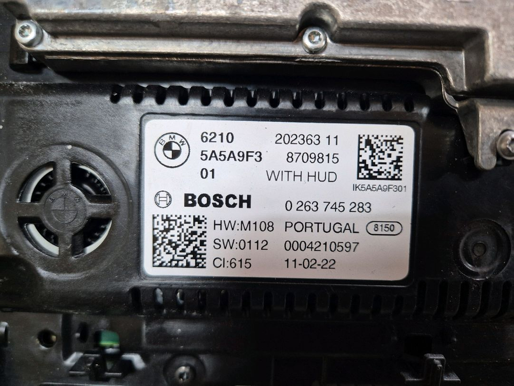 bmw g30 id7 lci 순정계기판 모니터 이미지