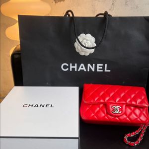 샤넬 클래식 미니 플랩백 램스킨