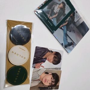 정국 골든앨범 예판 특전 + 포카