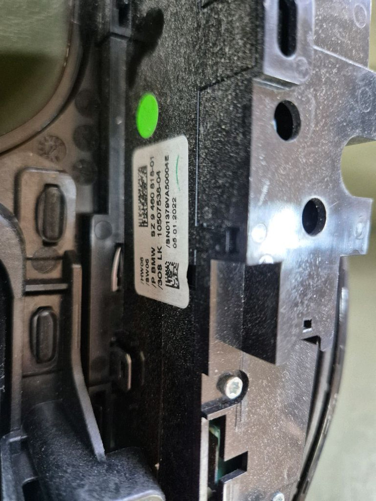 bmw g30 id7 아이드라이브 센터커버앗세이 이미지