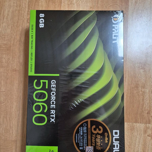 PALIT RTX 5060 DUAL 8G 미개봉 팝니다