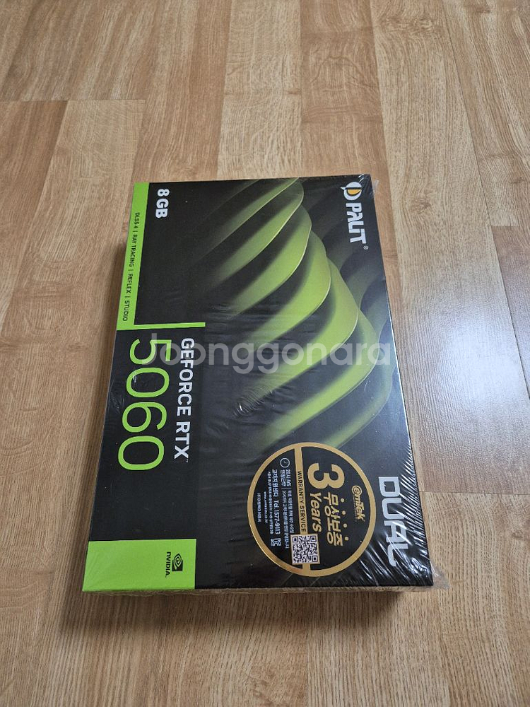 PALIT RTX 5060 DUAL 8G 미개봉 팝니다--4