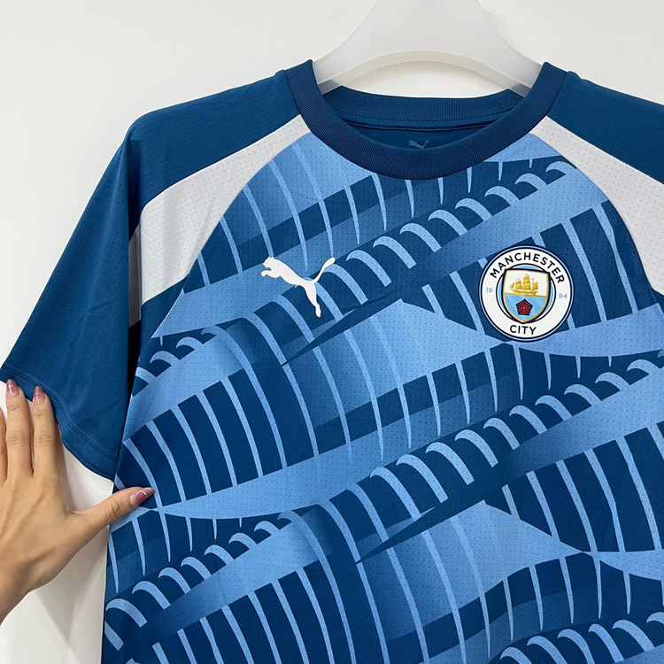 퓨마 맨시티 23-24 프리매치 홈 져지 유니폼 이미지