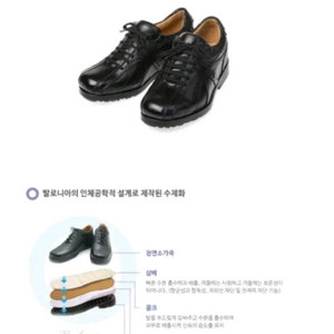 발로니아 WB_500 블랙 골프화 260 발교정신발