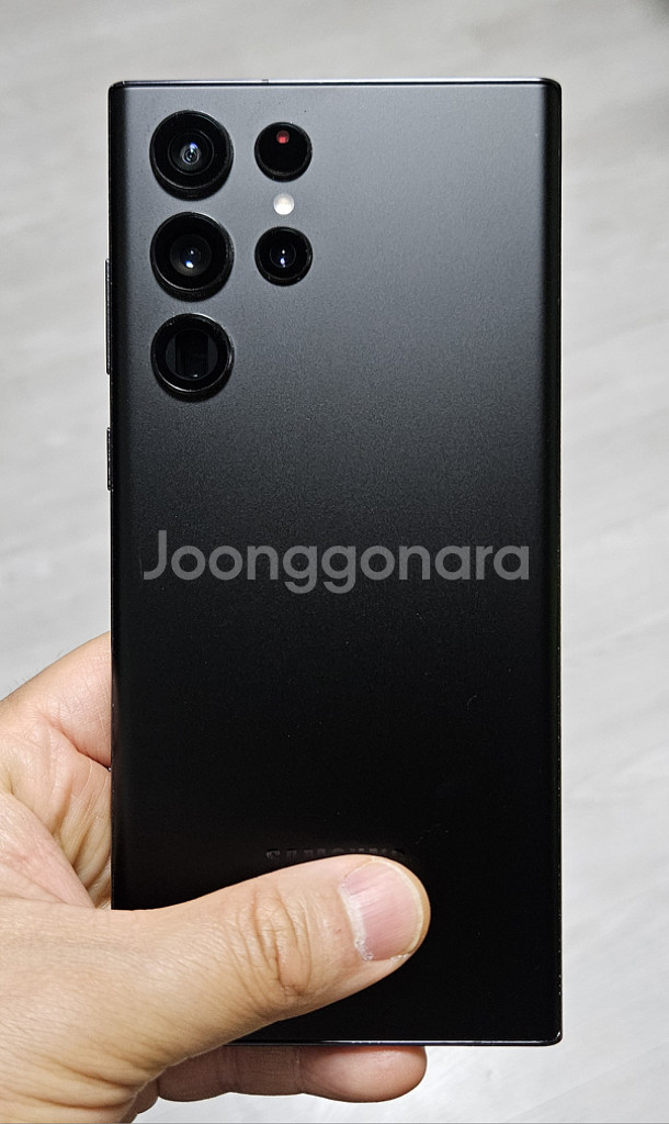 갤럭시 S22울트라 블랙 256GB 싸게 팝니다.--2