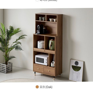 홈카페 수납장 광폭형