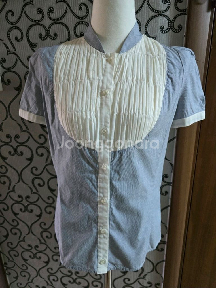 QUA 블라우스 55사이즈--0