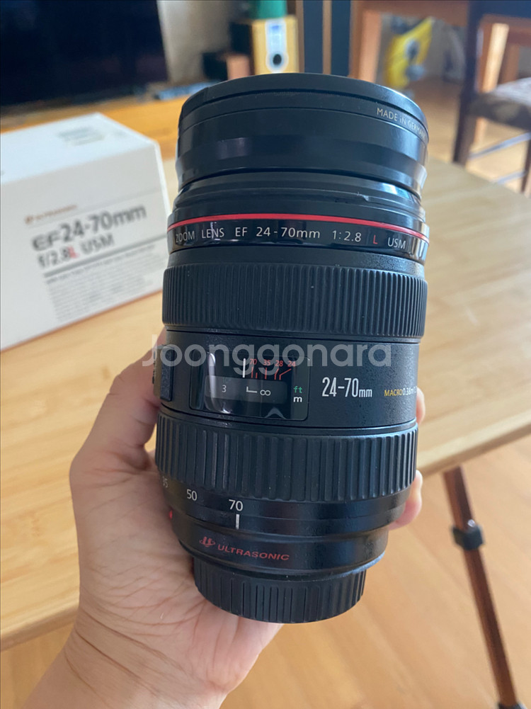 캐논 24-70mm f/2.8L USM 렌즈--0