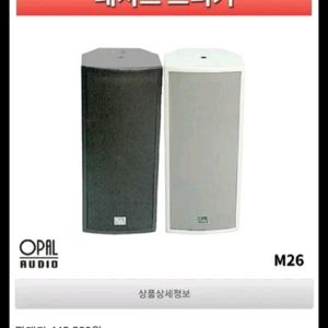 비싼스피커.1조(2개).