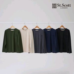 세인트스코트 긴팔면티 5개세트 xl