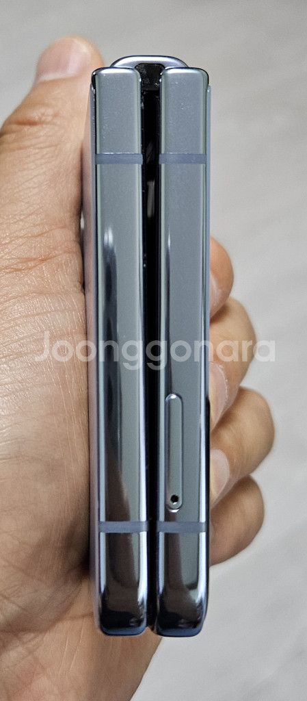 갤럭시 Z플립4 블루 256GB A급 싸게 팝니다.--6