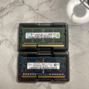 노트북 DDR3 4GB RAM 2개 세트