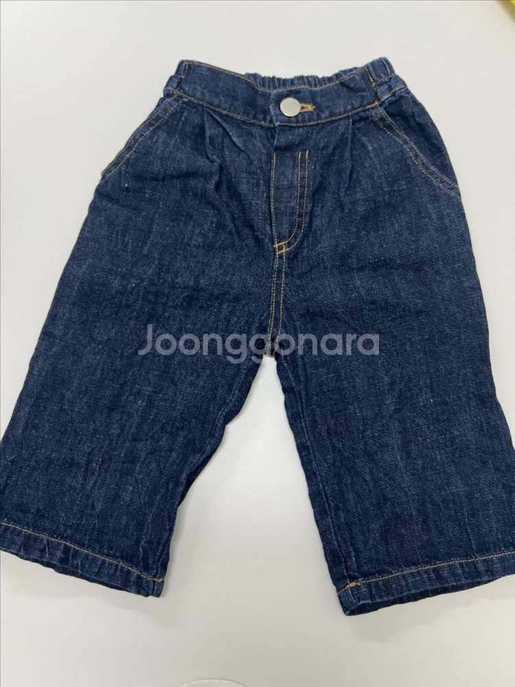 드타미 린넨 와이드 데님 XS--0