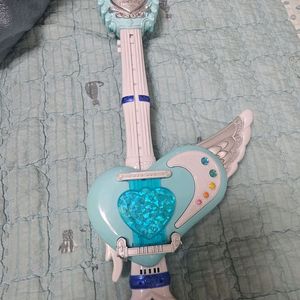스위트 프리큐어 러브 기타 로드 완구 중고품
