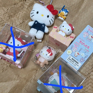 키티 치빗토모 치비토모 키링 피규어 가챠 인형 일괄