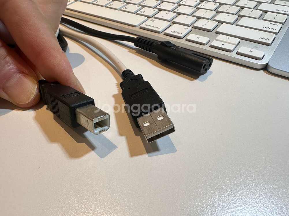 엡손 캐논 HP 프린터 복합기 USB B타입 케이블--1