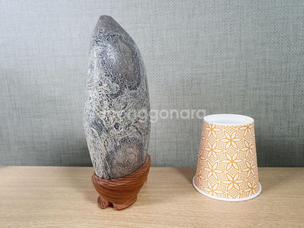 수석 돌 청송 꽃돌 장미--3