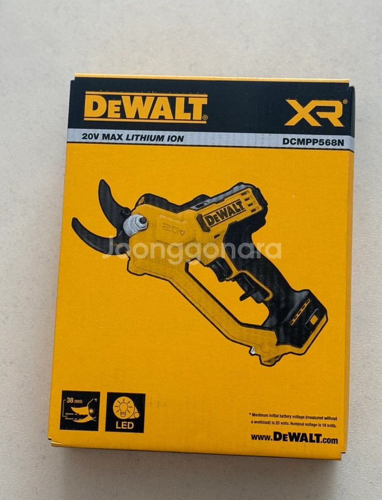 디월트 DCMPP568N 충전 전지가위 20V 베어툴--0
