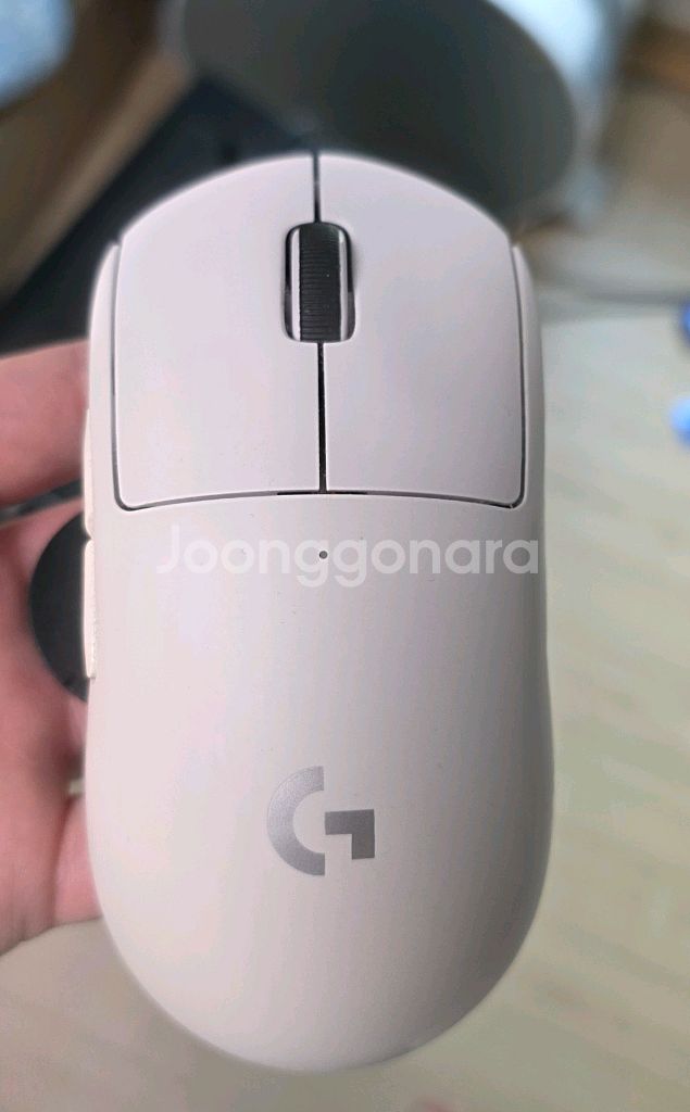 로지텍 G PRO X SUPERLIGHT 화이트 마우스--0