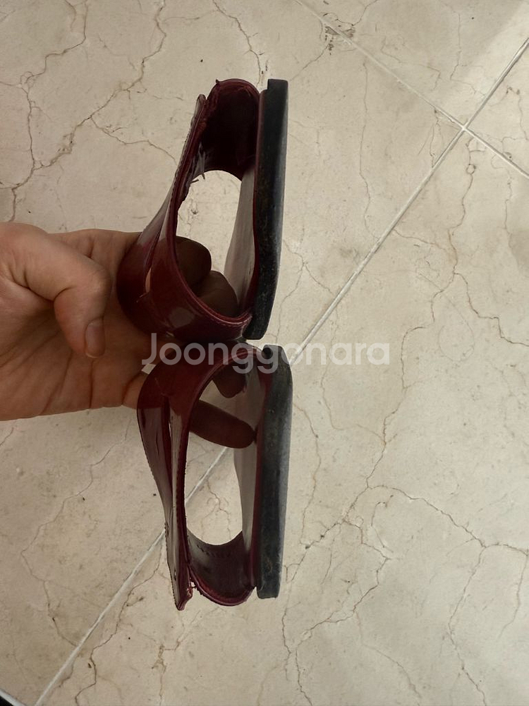 택포 *정품* 에르메스 슬리퍼 38--6