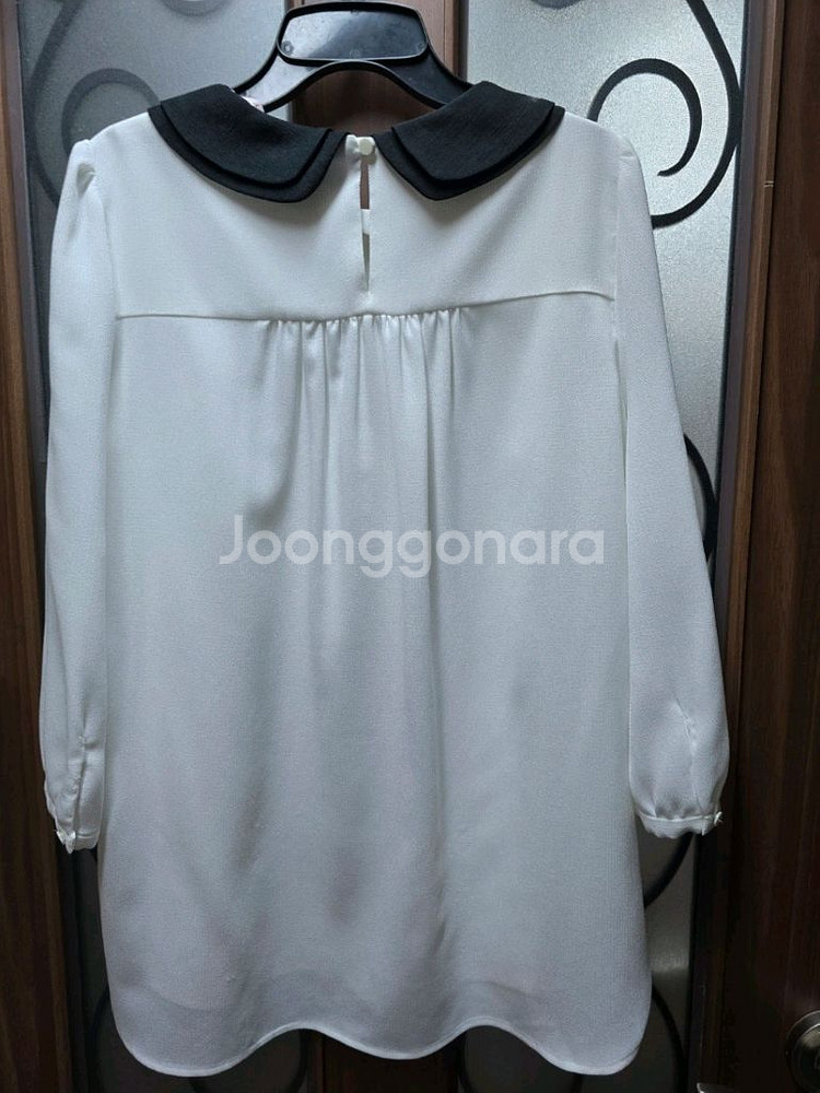 THE TILBURY 레이스 칠부 블라우스55--1