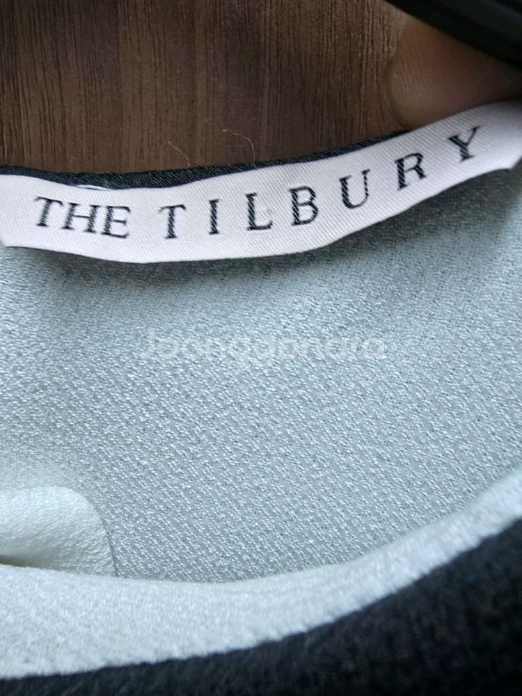 THE TILBURY 레이스 칠부 블라우스55--3