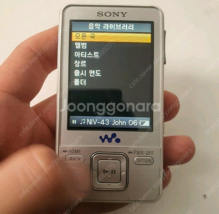 소니 워크맨 NWZ-A726 4기가 mp3 (3)--5