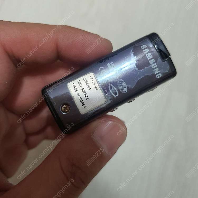 삼성 옙 YEPP YP-T5 256mb mp3 부품용--2